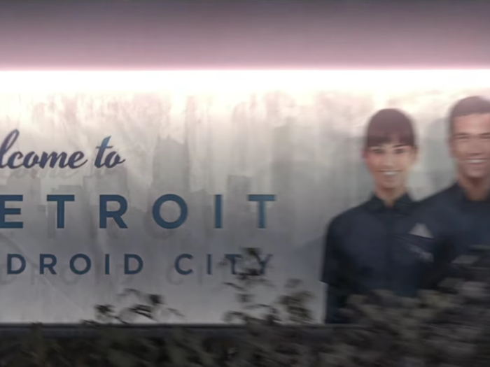 "Detroit" is a game about artificial intelligence and humanity's future. Guess where it's set?