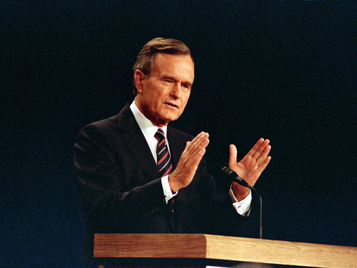 20. George H. W. Bush