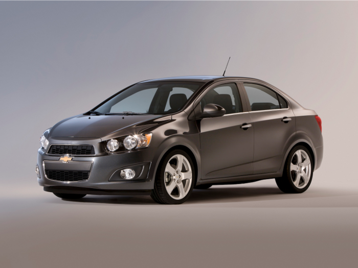 Small car: 2014 Chevrolet Sonic