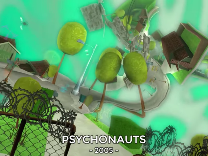 "Psychonauts" gushes with creativity, from the clever and funny writing to the quirky art style to the levels themselves.