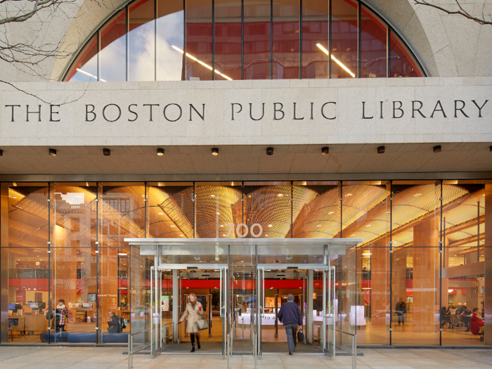 The main branch of the Boston Public Library got a serious redesign over the last year.