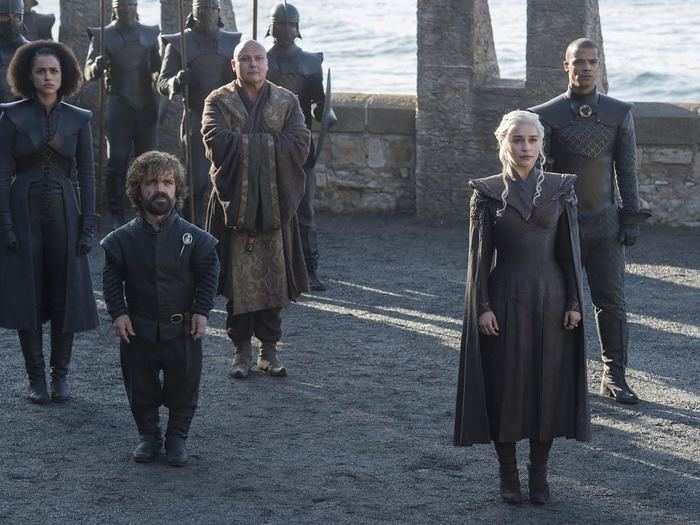 Daenerys Targaryen and her crew make it to Westeros.