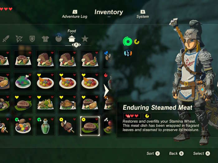 Breath Of The Wild: Best Recipes To Restore Health And Stamina