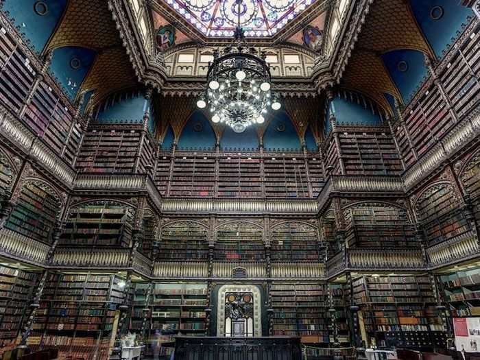 Royal Portuguese Reading Room, Rio de Janeiro, Brazil