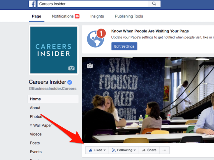 It's a good idea to stay on top of the latest announcements and news from the organizations you want to work for. Throughout your job search, make sure to like and follow the pages of the organizations you're interested in.
