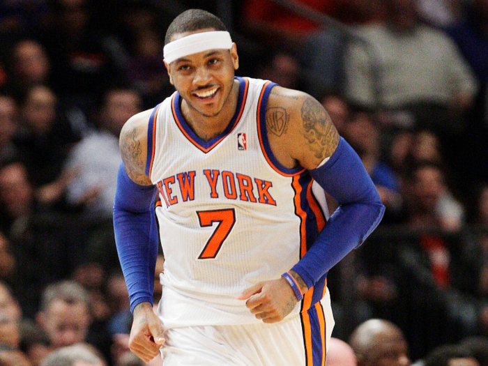 Now check out what happened to all the players and picks in the Carmelo Anthony trade.