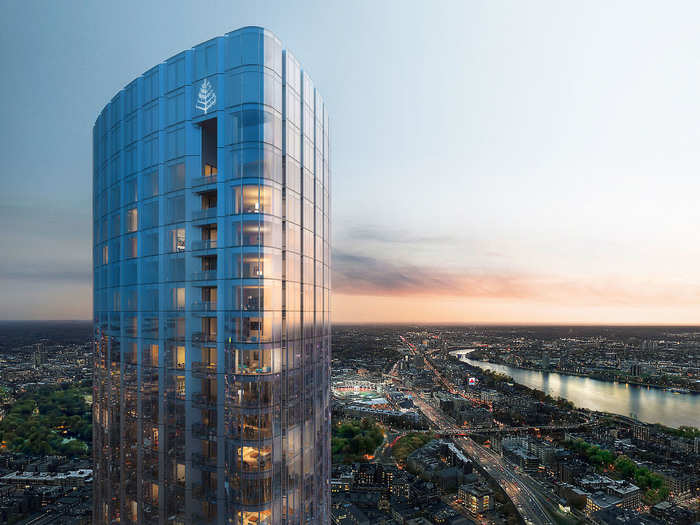 The building is set for completion in 2018, by which point all of its 160 condos are expected to be sold.