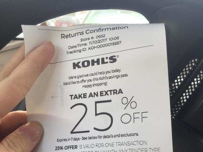 How to Return  Orders at Kohl's