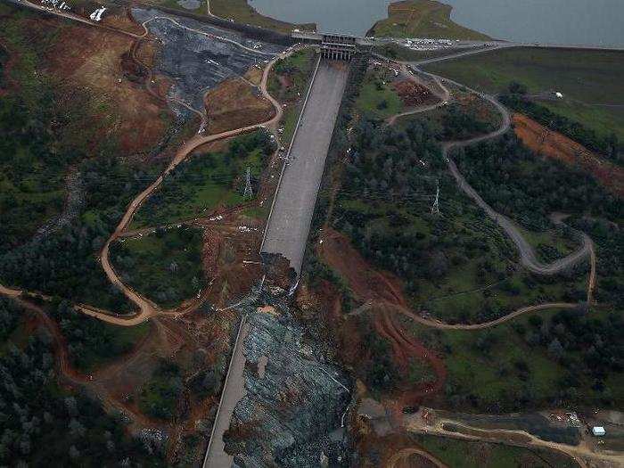 California's Oroville dam — the tallest in the United States — collapsed in February.