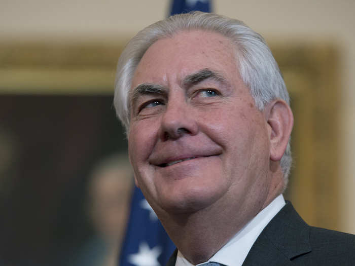 Secretary of State Rex Tillerson was a section leader in the University of Texas at Austin marching band.