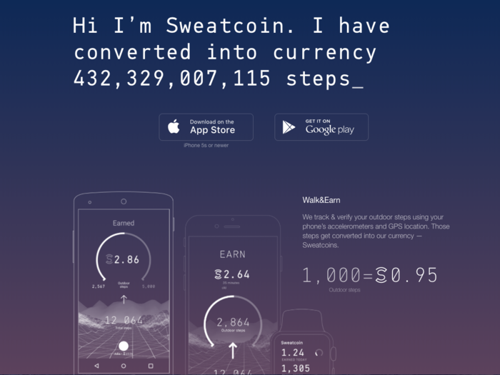 The first thing I learned about Sweatcoin after installing it on my iPhone is that it doesn't actually pay you to walk around — at least not in the conventional sense of the term.
