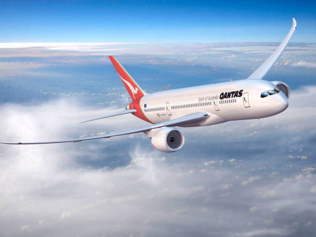 2.Qantas: Perth, Australia to London, England: 9,009 miles.