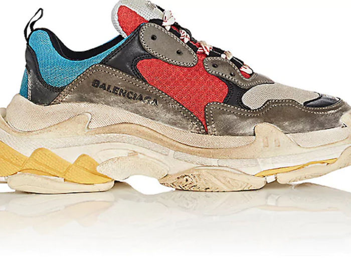 Balenciaga's triple-soled sneakers, $850