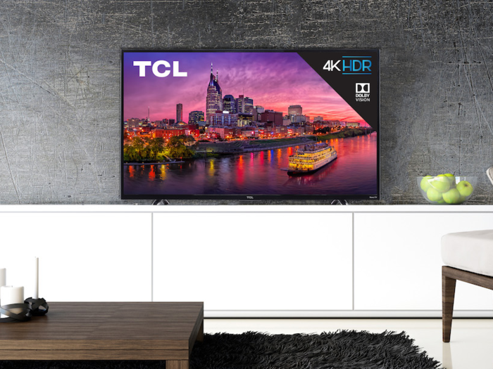 The TCL TV makes 4K and HDR video look just as good as more expensive TVs.
