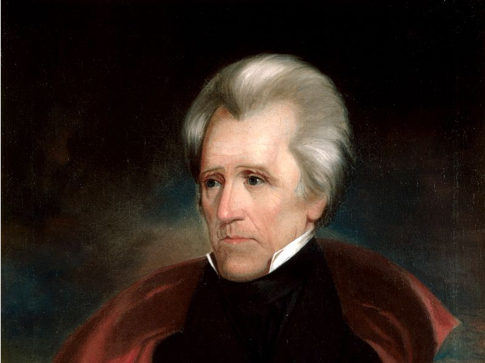 Andrew Jackson was a 13-year-old militia courier during the Revolutionary War