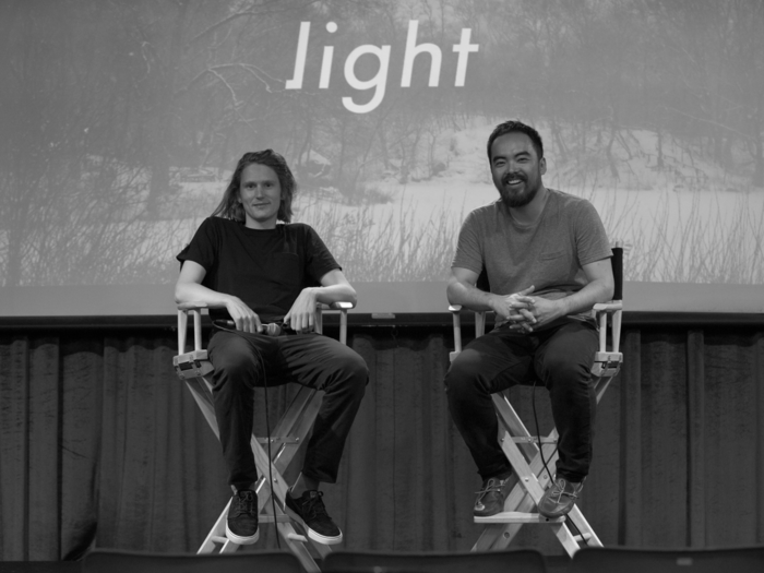 Light was founded by Joe Hollier, left, and Kai Tang.