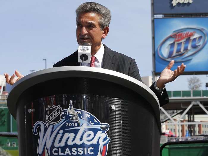 20: Washington Capitals owner Ted Leonsis — net worth $1 billion