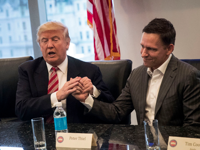 Peter Thiel, one of Silicon Valley's biggest success stories, became a social outcast in tech after the libertarian billionaire-investor supported Donald Trump's presidential campaign.