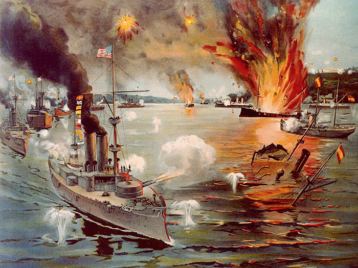 Battle of Manila Bay, May 1, 1898.