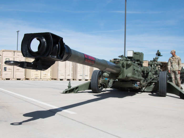 The M777 howitzer, which entered service in 2005, is used by the Army and Marine Corps.