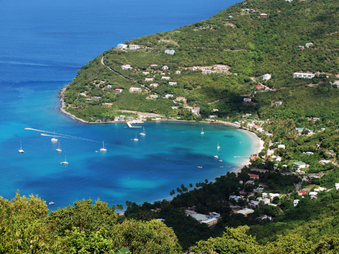 30. British Virgin Islands — The 60-island archipelago has specifically seen an uptick in demand for high-end properties, particularly in Tortola and Virgin Gorda, its two most populated islands.