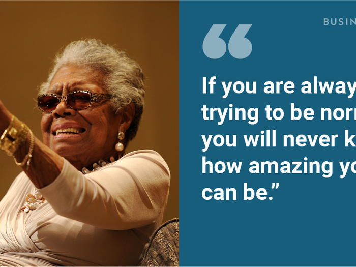 13 of Maya Angelou's greatest quotes on life, success, and change