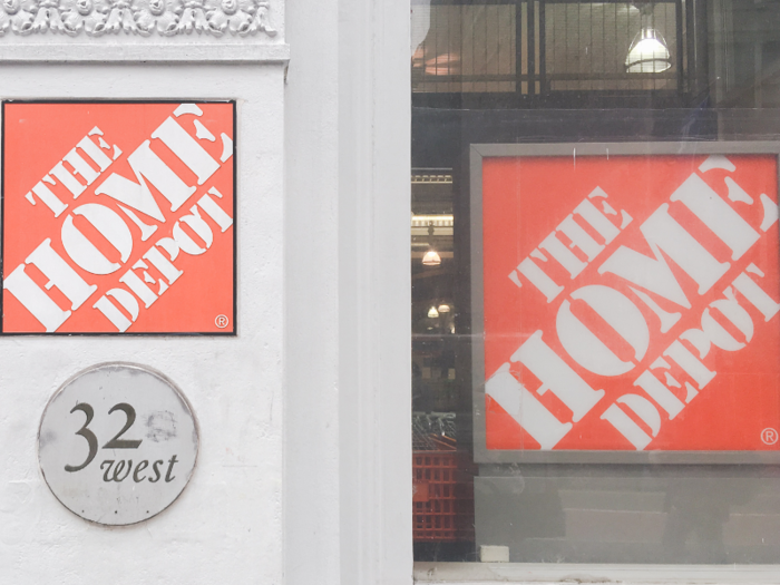 My first stop was a Home Depot store in the Flatiron District.