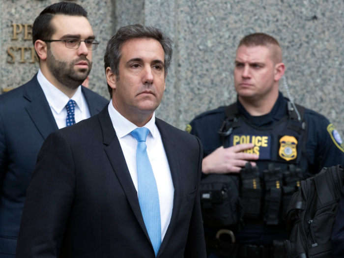 FBI agents reportedly collected 10 physical boxes of evidence from Cohen's properties during their raids last week, according to NBC investigative reporter Tom Winter. Authorities were able to copy electronic files, such as hard drives, on the spot.
