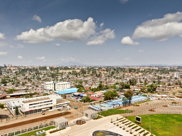 23. Addis Ababa, Ethiopia — The capital city is going through a building boom but many of its citizens are suffering from extreme poverty.