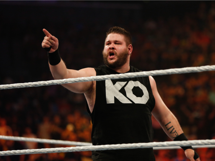 10. Kevin Owens — $2 million (£1.43 million). This is Kevin Owens' first ever appearance on the Forbes list of top-earning WWE stars, but the 33-year-old's activity in the ring and reign as Universal Champion helped him crack the top 10 in 2018.