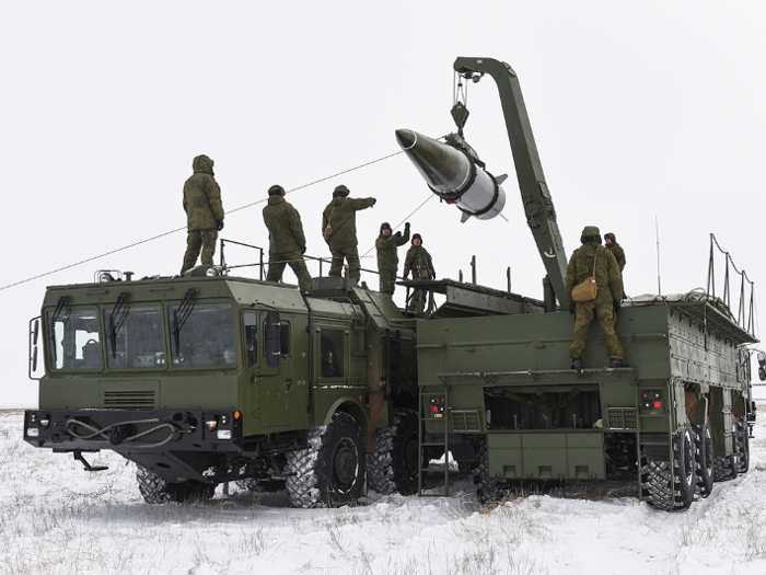 The Iskander is a mobile short-range ballistic missile that became operational in 2007.