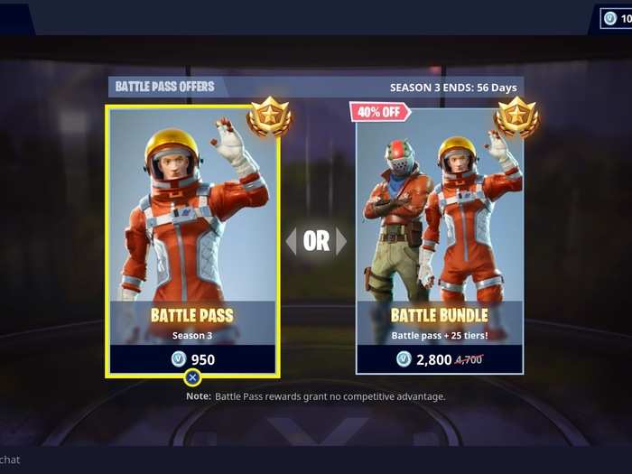 1. The Battle Pass makes "Fortnite" into a much more rewarding experience.