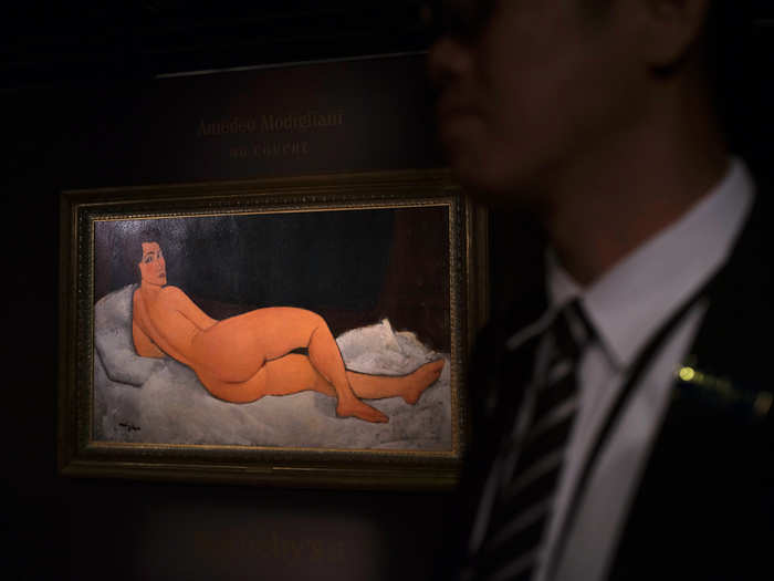 15. Amedeo Modigliani's "Nu couché (sur le côté gauche)" — $157.2 million