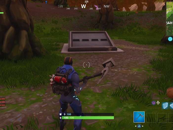 One of the first changes fans immediately noticed was this mysterious hatch, which was added to the map just days after Season 4 began.