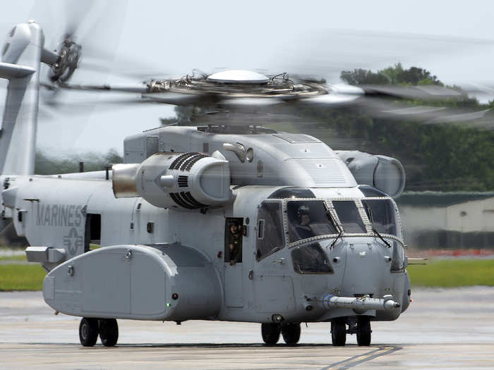 Engineered by Sikorsky, the CH-53K King Stallion made its first flight in 2015.