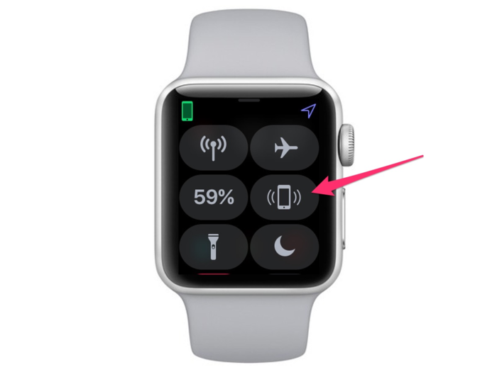 1. You can use your Apple Watch to find your iPhone if it gets lost.