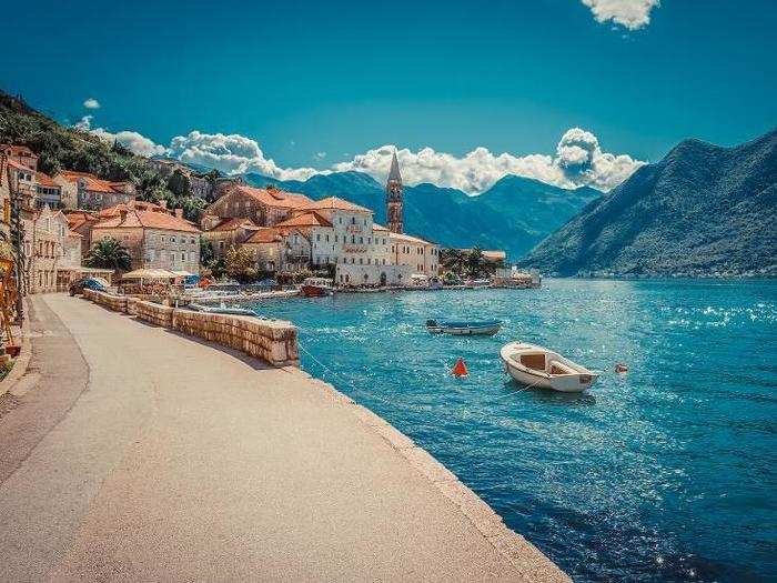 Pretend you're in a Bond film at the Bay of Kotor, Montenegro.