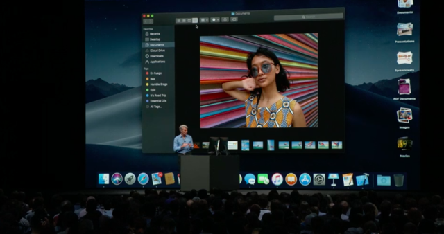 5. Finder changes, including Gallery View and more data.