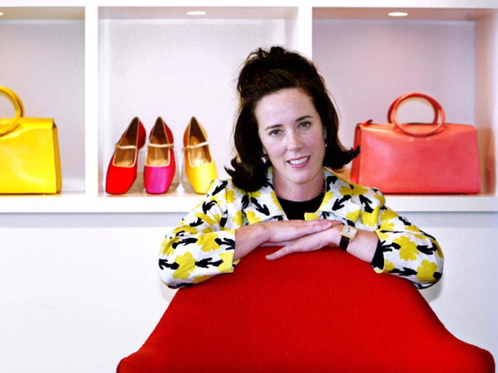 Kate Spade founded her namesake brand in 1993. The designer set out to make handbags that could "assume the personality of the wearer, not the reverse," she told the Boston Globe in 1999. "I also wanted timelessness," she said.