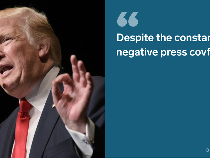 Trump brought the country together in trying to decode what he meant in a late night tweet with the word "covfefe".