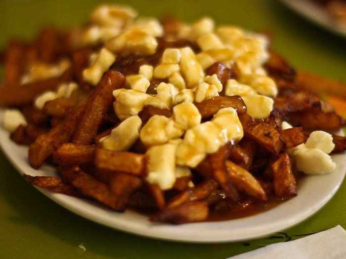 Poutine is Canada's way of making French fries even better.