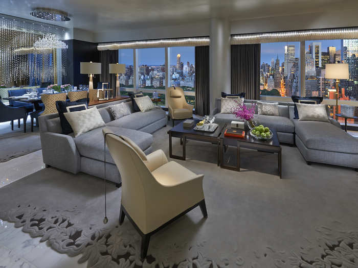 10. Suite 5000, Mandarin Oriental New York, New York City, New York — $36,000