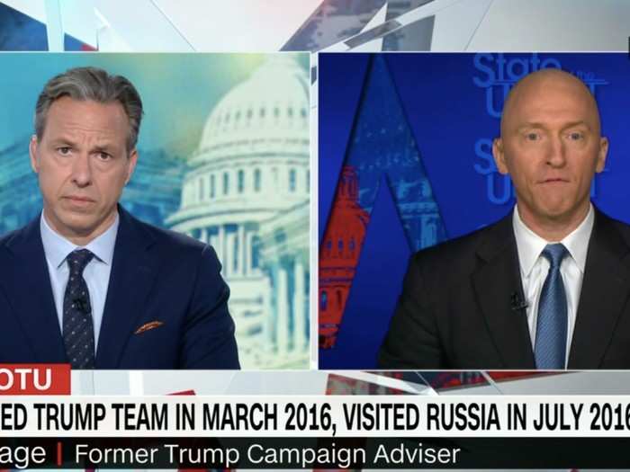 Carter Page downplays his Russian connections after the release of documents on FBI surveillance of him