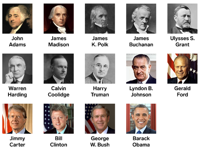 First borns: 14 American presidents have been firstborn children