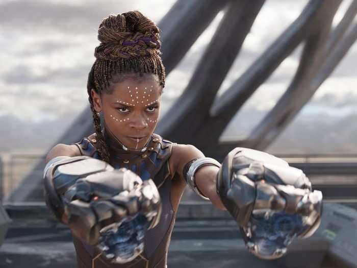 20. Letitia Wright as Shuri in "Black Panther"