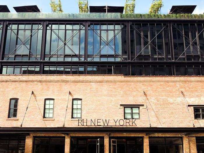 RH New York, formerly Restoration Hardware, opened its flagship gallery earlier this month in Manhattan's Meatpacking District.
