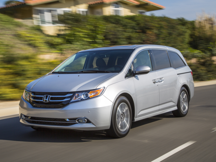 10. Honda Odyssey — 2.4%