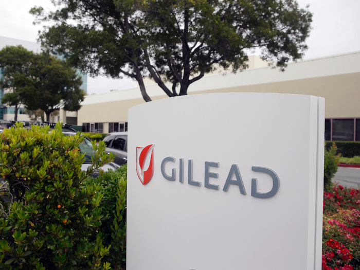 1. Gilead Sciences leads the pack in charitable giving for 2017