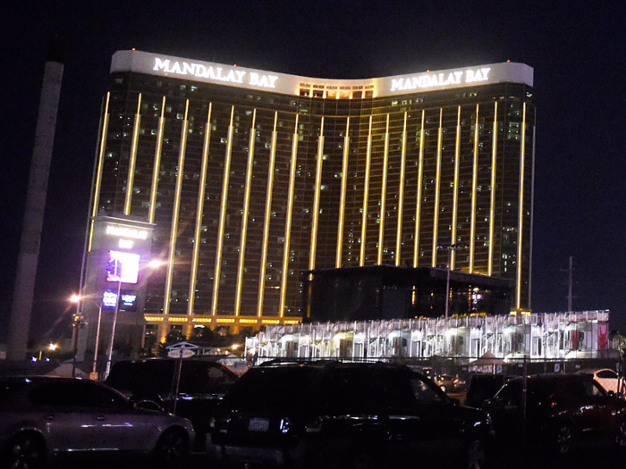September 25, 2017: Stephen Paddock checks into the Mandalay Bay Resort and Casino on the south end of the Las Vegas Strip.
