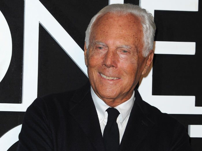 Giorgio Armani is worth almost $9 billion and is one of the wealthiest ...